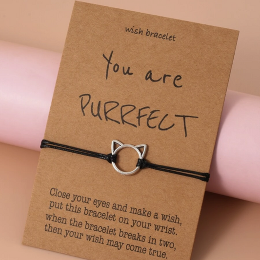 You are purrfect armband