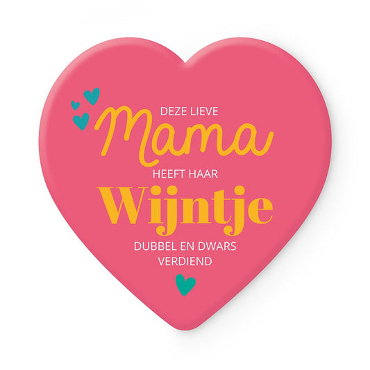 Mama wijntje onderzetter
