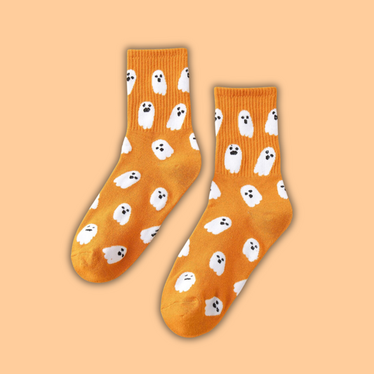 Spooky Oranje Sokken