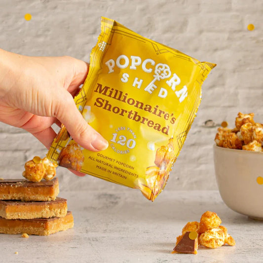Millionaire's Shortbread Popcorn