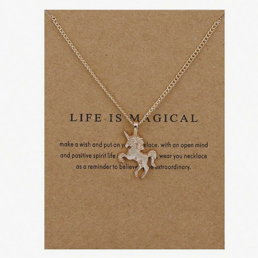 Unicorn ketting