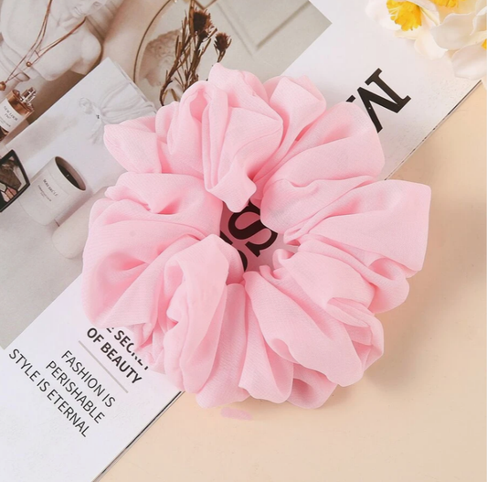 Scrunchie Roze