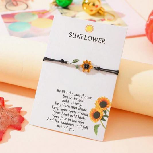 Sunflower armband