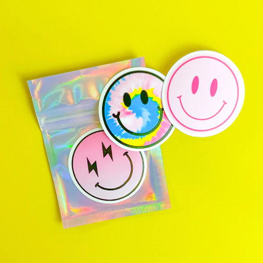 Smiley Stickers 2 stuks