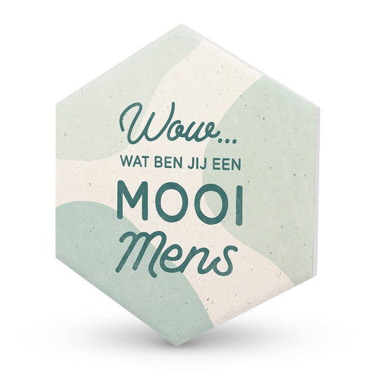 Onderzetter Mooi mens